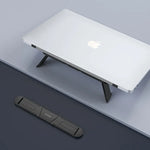 Oatsbasf Portable Laptop Stand for MacBook Air Pro iPad Matebook Adjustable Laptop Riser Invisible Foldable Notebook Bracket