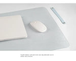 1 Pcs Large Size 600*300mm Office Desk Protector Mat PU Leather Waterproof Mouse Pad Desktop Keyboard Desk Pad Gaming Mousepad