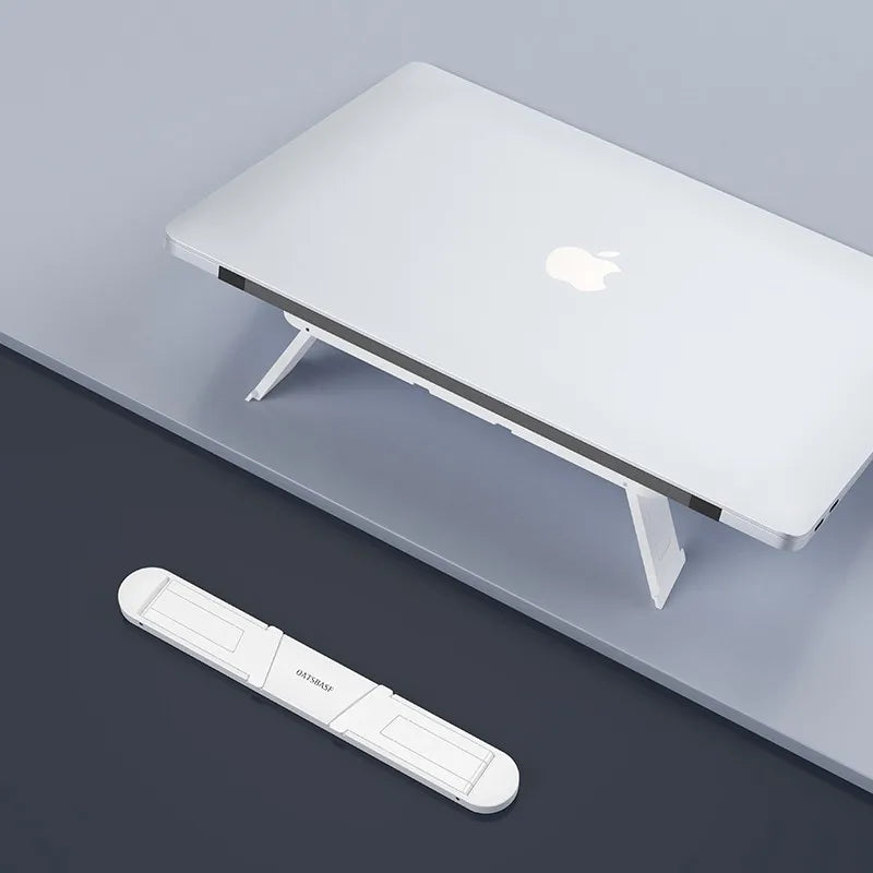 Oatsbasf Portable Laptop Stand for MacBook Air Pro iPad Matebook Adjustable Laptop Riser Invisible Foldable Notebook Bracket