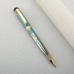1 PC Luxury Metal Ballpoint/Rollerball Pen,Writes Smoothly with Blue Ink,Metal Body, and Business Style