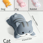 1pc Cute Wrist Rest, Support for Mouse Keyboard Computer Elbow Pad Arm Rest, for Desk, Kawaii, Office SuppliesPU Mouse Pad