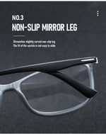 High Quality Square Reading Glasses Ultralight Unisex Anti Blue Light Vision Presbyopic Eyewear for Women Men Fashion Eyeglasses
