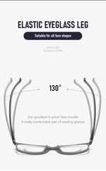 High Quality Square Reading Glasses Ultralight Unisex Anti Blue Light Vision Presbyopic Eyewear for Women Men Fashion Eyeglasses