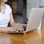 Mini Portable Legs Laptop Stand For Computer Keyboard Holder Laptop Stands For Macbook Huawei Xiaomi Notebook Aluminum Support