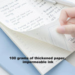 Planwith Kawaii Notebook Daily Planner Portable PU Soft Cover Agenda Working Time Plan Schedule Self Filled Date Learning