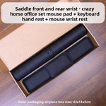 Desk Pad Waterproof PU Mouse Pad Large Mousepad Laptop Non-slip Desk Mat Keyboard Mats Mouse mat, mouse wrist guard three pieces