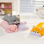1pc Cute Wrist Rest, Support for Mouse Keyboard Computer Elbow Pad Arm Rest, for Desk, Kawaii, Office SuppliesPU Mouse Pad