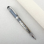 1 PC Luxury Metal Ballpoint/Rollerball Pen,Writes Smoothly with Blue Ink,Metal Body, and Business Style