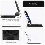 Magic Keyboard for iPad Pro 11 12.9 Air 4 Air 5 for iPad 10th Generation Pro 12.9 6th 5th 4th 3rd Gen Smart Cover Magnetic Case