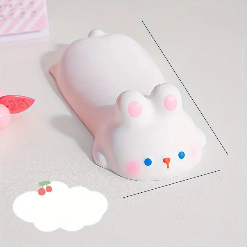 1pc Cute Wrist Rest, Support for Mouse Keyboard Computer Elbow Pad Arm Rest, for Desk, Kawaii, Office SuppliesPU Mouse Pad
