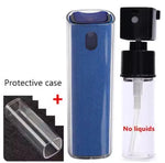 2 In 1 Phone Screen Cleaner Spray Portable Tablet Phone Touch Screen Cleaner Microfiber Cloth Set Glass Mini Cleaning Artifact