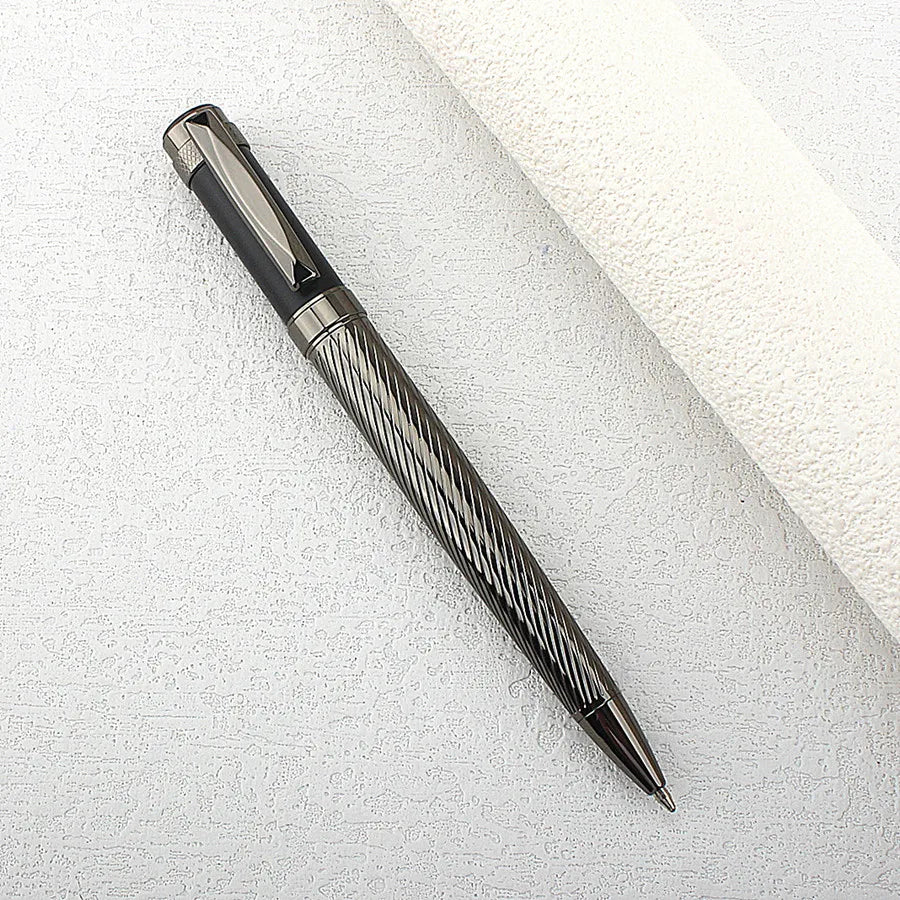 1 PC Luxury Metal Ballpoint/Rollerball Pen,Writes Smoothly with Blue Ink,Metal Body, and Business Style