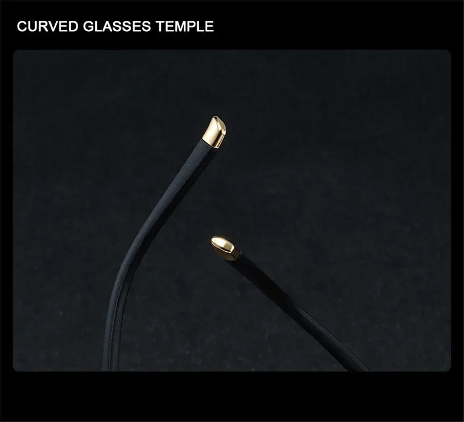 Óculos de leitura sem aro anti-luz azul, óculos filtrantes unissex para presbiopia, corte de diamante elegante, mulheres e homens