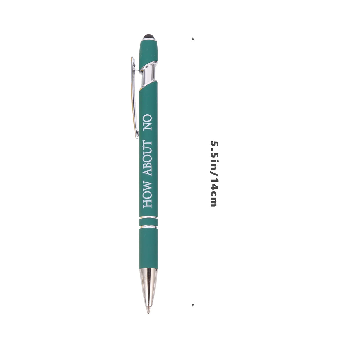 10 Pcs Black Ballpoint Pen Set Office Writing Pens Creative Design Inspirational Quotes Ergonomic Handle Smooth Portable Study