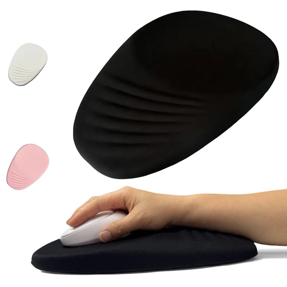 Ergonomic Mouse Pad Computer Game Mouse Pad Environmental Wrist Pad Solid Color Comfortable Mouse Mats For Office Accessories