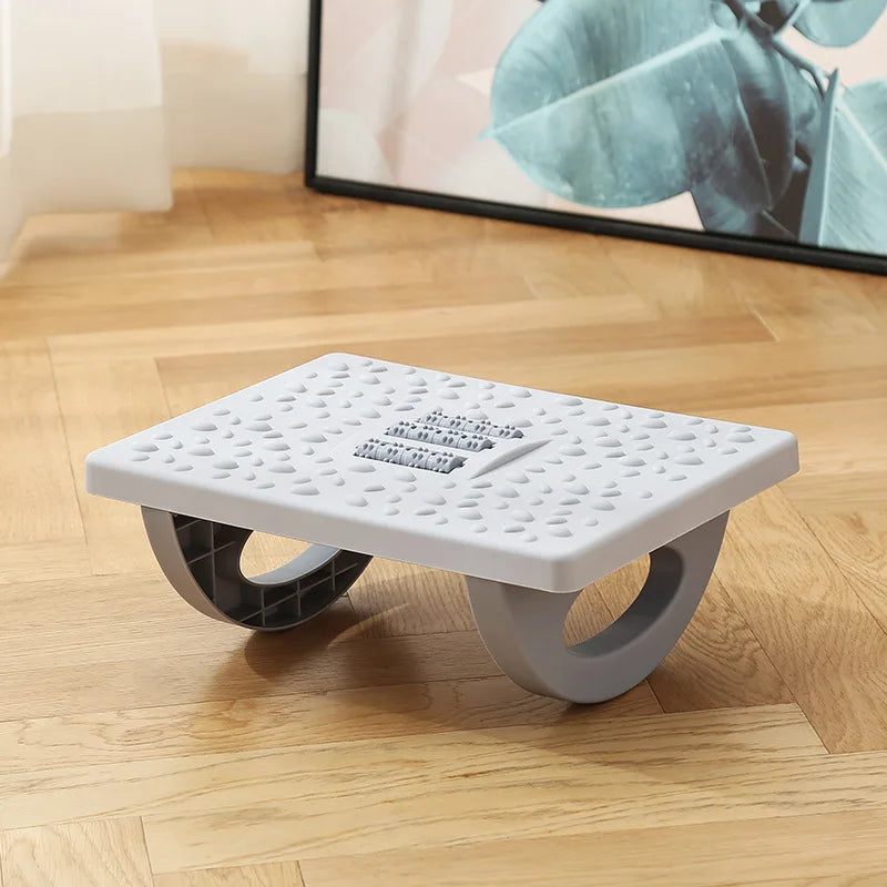 Revolutionary Rocking Footstool with Massage Rollers - Nuvia Loop