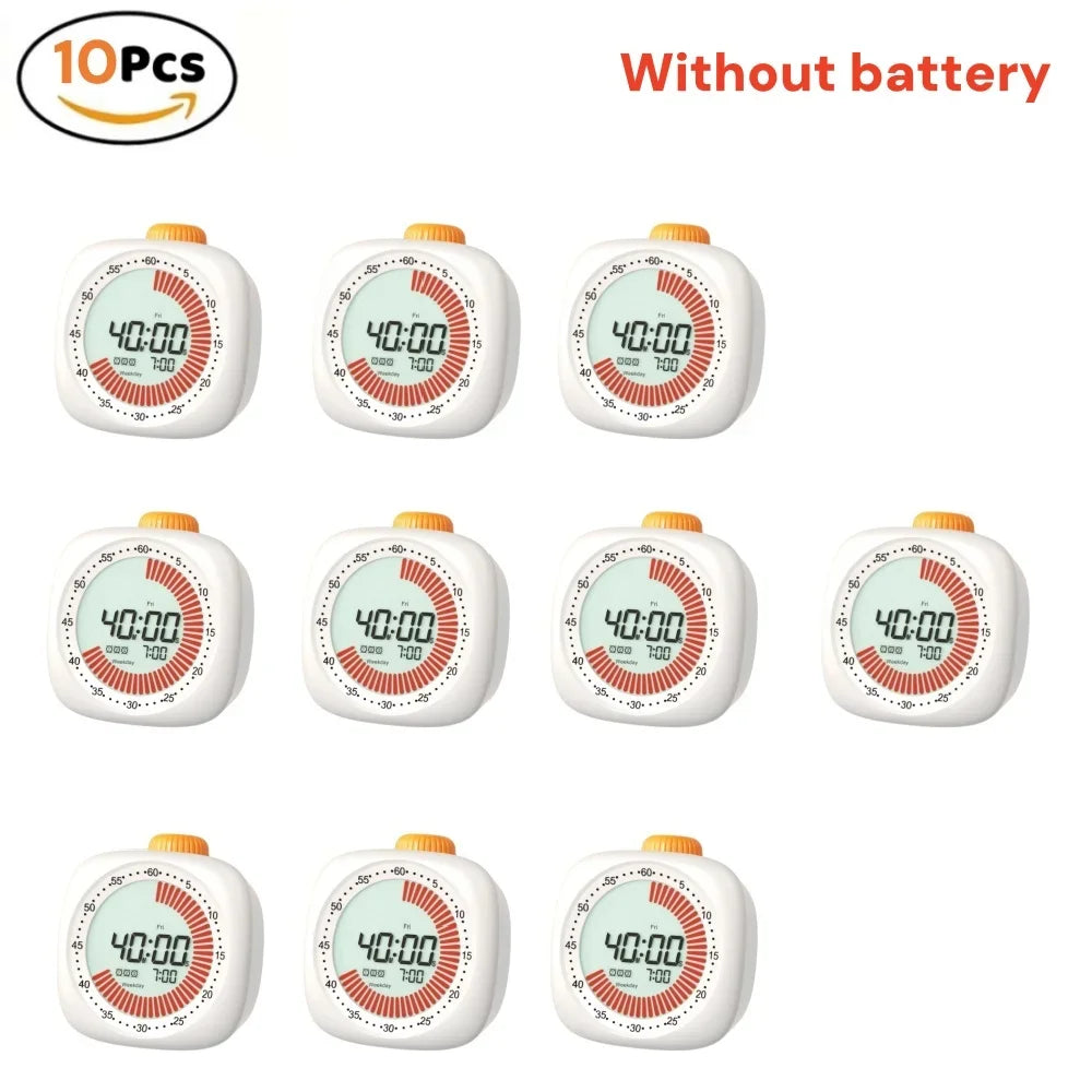 Digital Pomodoro Visual Timer Children Study Timer with Night Light,60-Minute Countdown Timer, Timer for studying Home&School