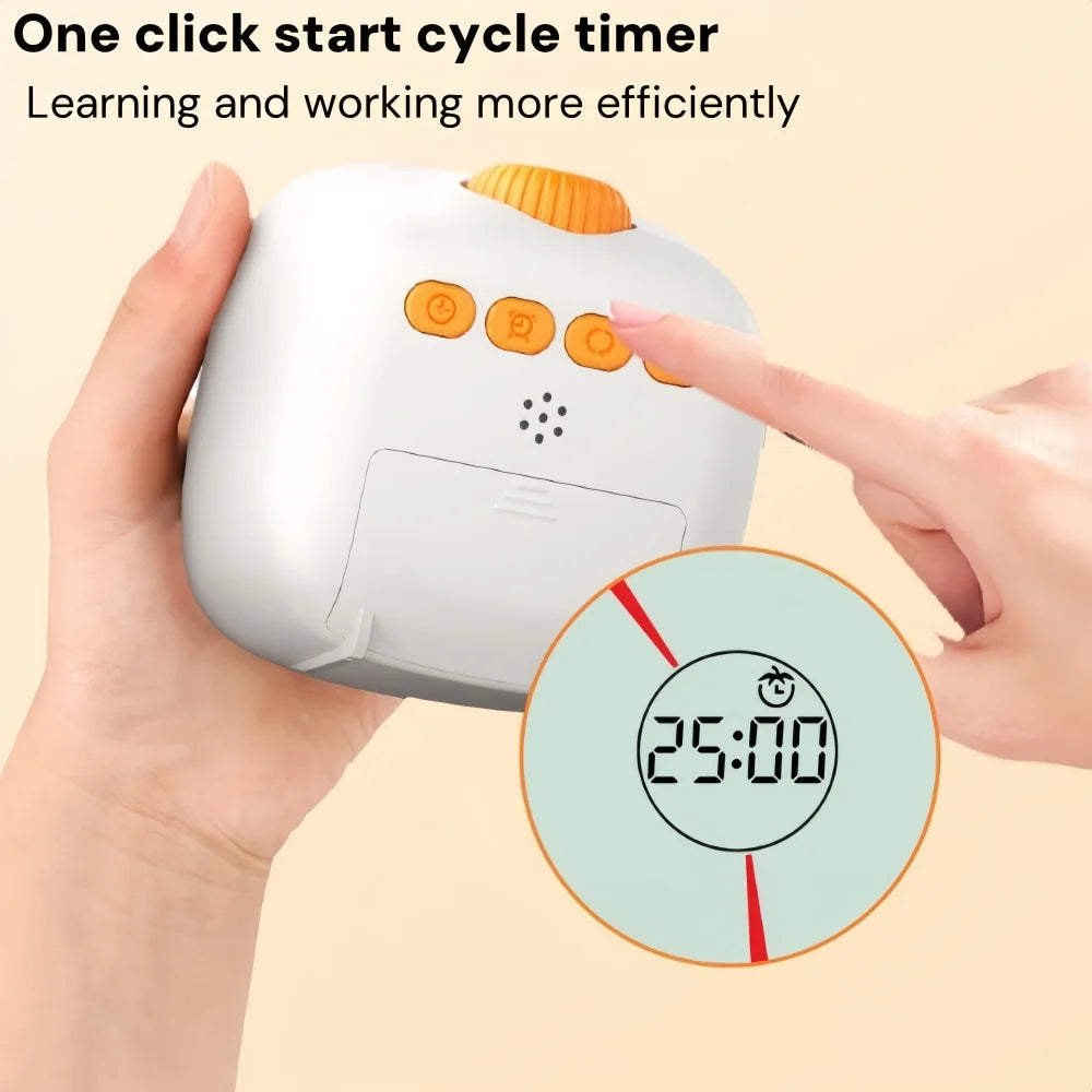 Digital Pomodoro Visual Timer Children Study Timer with Night Light,60-Minute Countdown Timer, Timer for studying Home&School