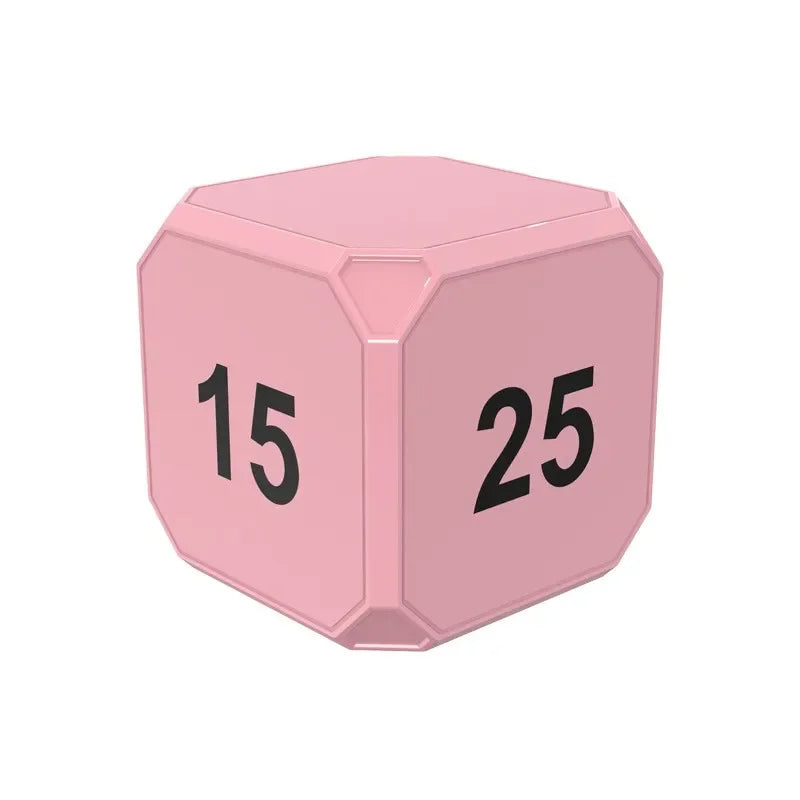 Productivity Cube Timer Gravity Sensor Flipping LED Display 4 Preset Time Dual Modes Countdown Cooking Study Mini Digital Timer