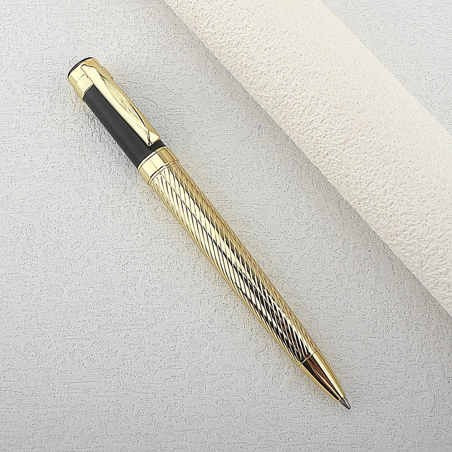 1 PC Luxury Metal Ballpoint/Rollerball Pen,Writes Smoothly with Blue Ink,Metal Body, and Business Style