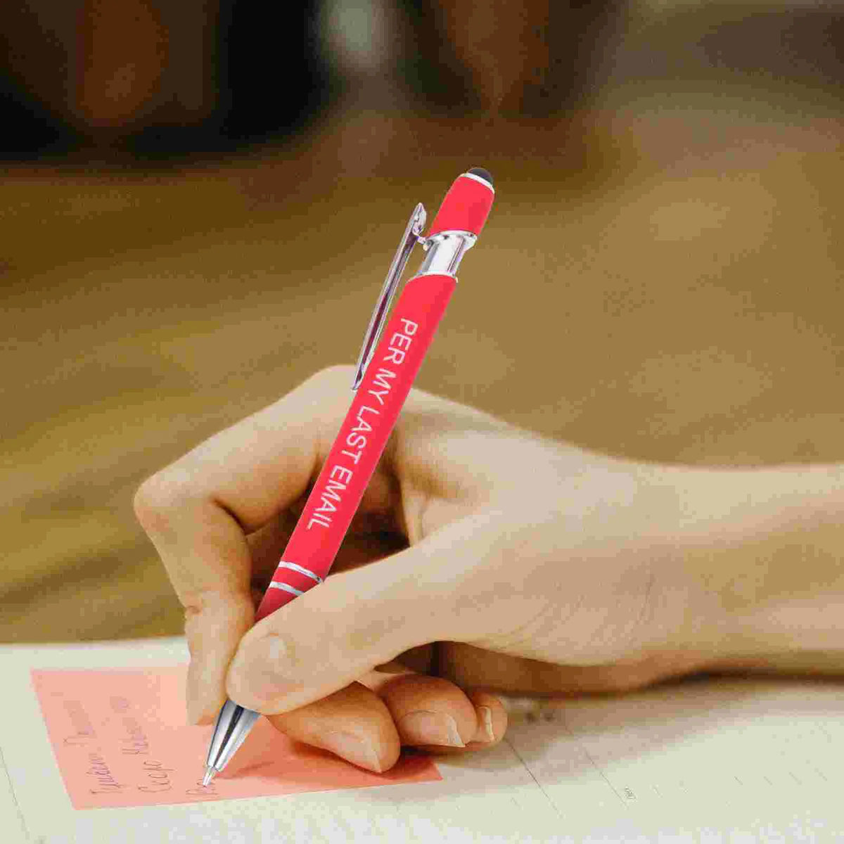 10 Pcs Black Ballpoint Pen Set Office Writing Pens Creative Design Inspirational Quotes Ergonomic Handle Smooth Portable Study