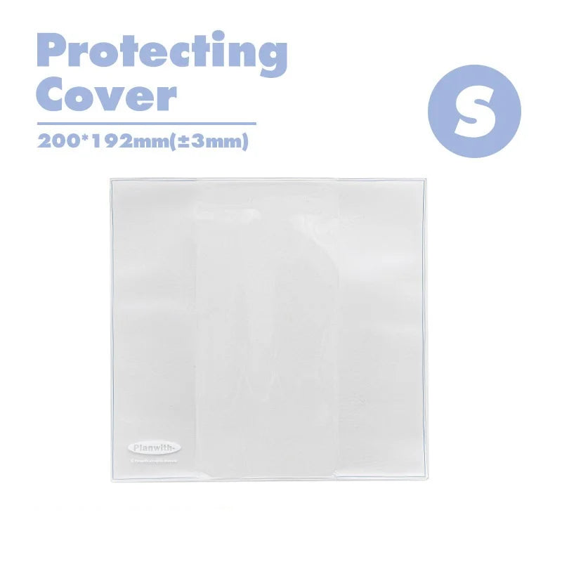Planwith Kawaii Notebook Daily Planner Portable PU Soft Cover Agenda Working Time Plan Schedule Self Filled Date Learning