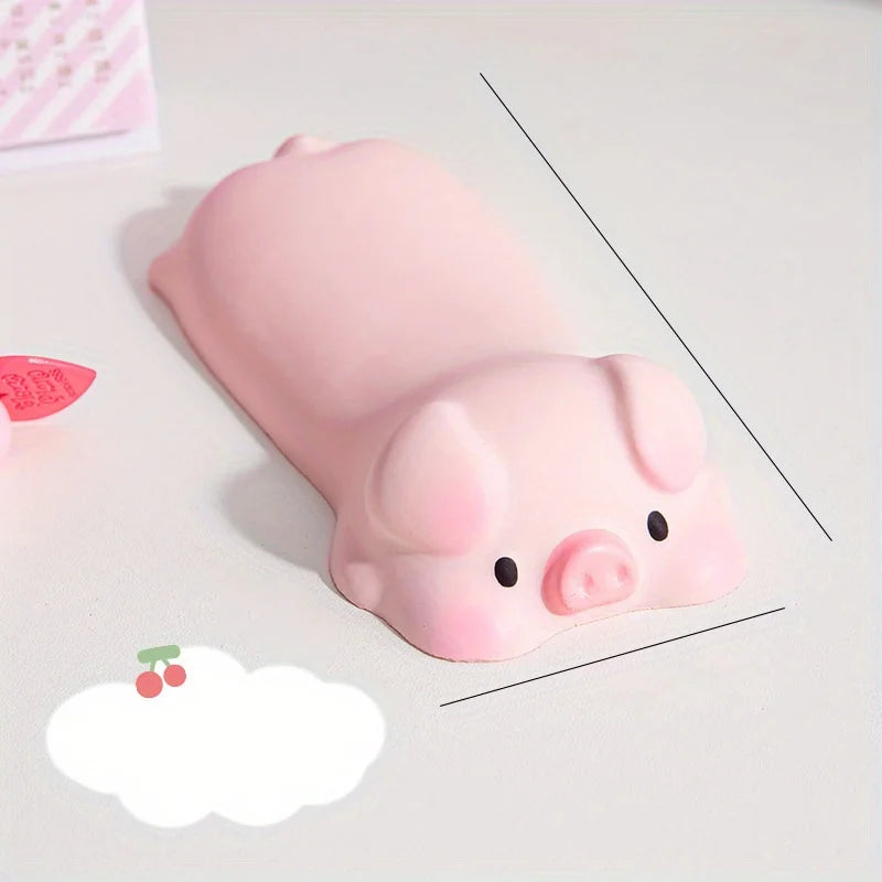 1pc Cute Wrist Rest, Support for Mouse Keyboard Computer Elbow Pad Arm Rest, for Desk, Kawaii, Office Supplies  PU Mouse Pad