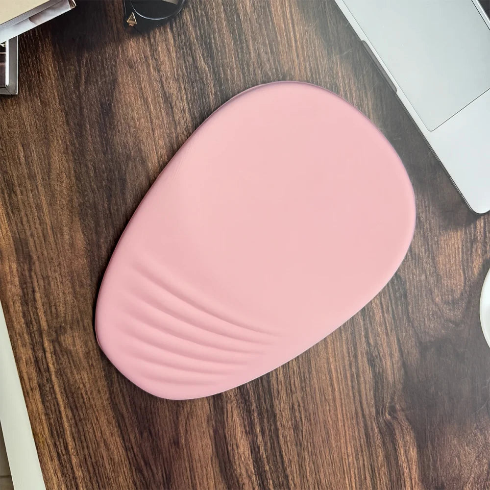 Ergonomic Mouse Pad Computer Game Mouse Pad Environmental Wrist Pad Solid Color Comfortable Mouse Mats For Office Accessories