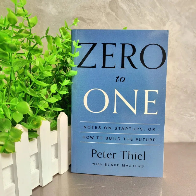 Zero to One by Peter Thiel - English Edition Book on How to Build the Future Startup Business Innovation Best Seller